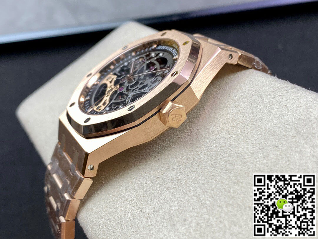Replica Audemars P1g*et Royal Oak 15407OR.OO.1220OR.01 1:1 Best Edition APS Factory Dark Grey Dial