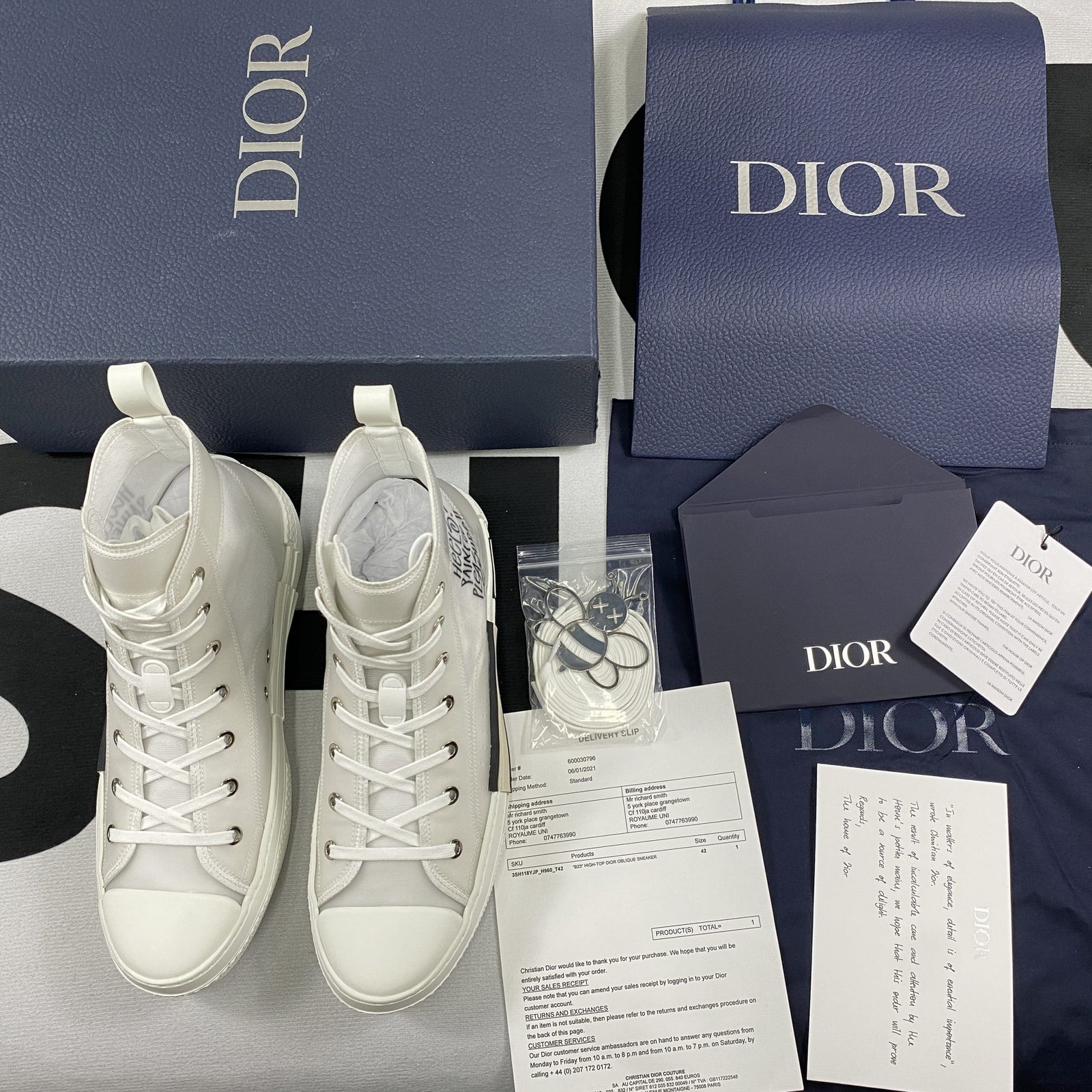 D10r B23 High Top Sneaker 17