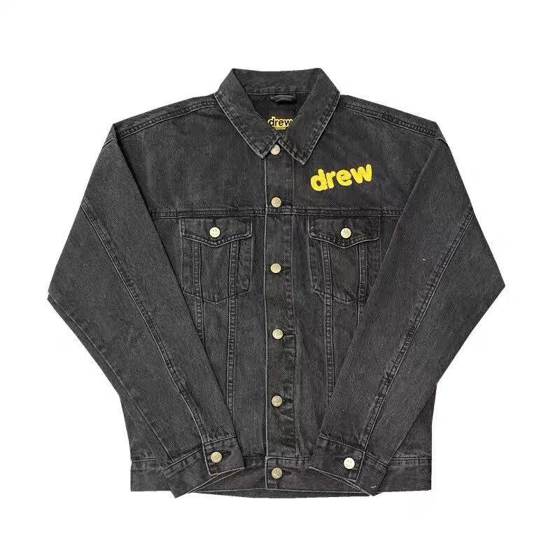 Drew denim jacket black