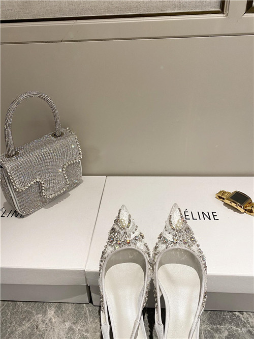 rene caovilla flat sandals