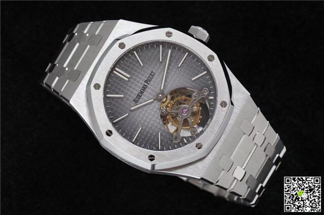 Replica Audemars P1g*et Royal Oak Tourbillon 26510PT.OO.1220PT.01 1:1 Best Edition R8 Factory Dark Grey Dial