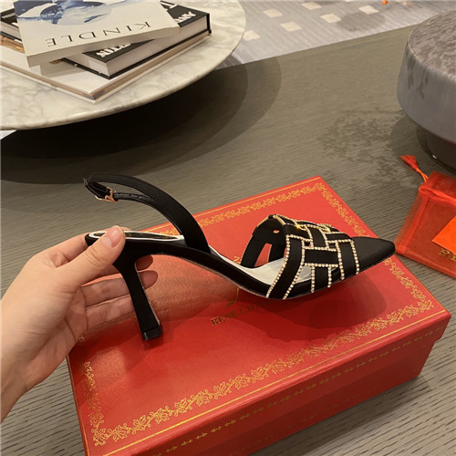 rene caovilla heel sandals