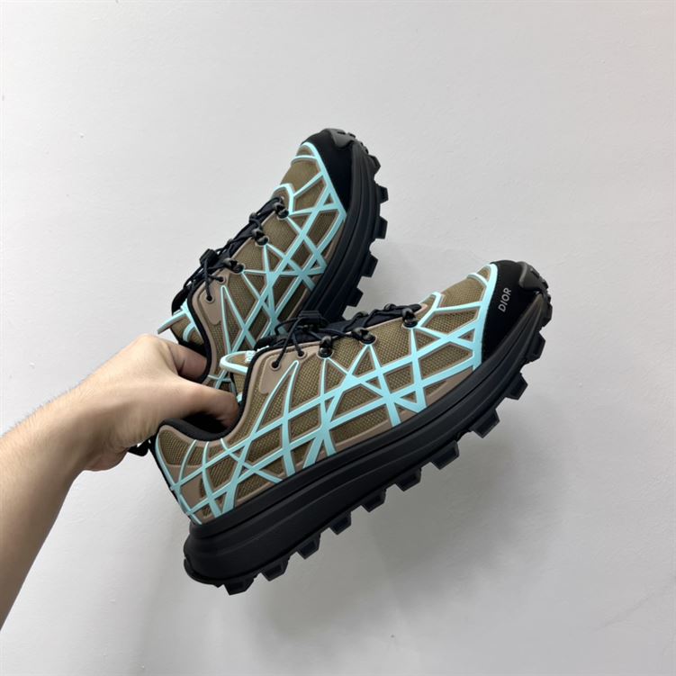 D10r B31 RUNNER SNEAKER KHAKI TEAL   DO097