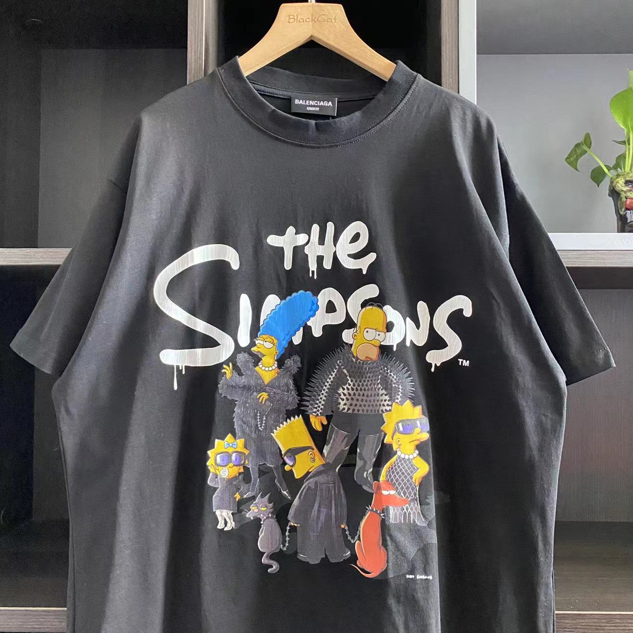 Ba1en*iaga Simpsons T-Shirt