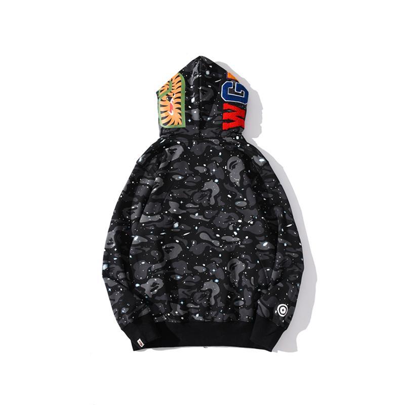 Bape Full Zip Shark Hoodie
