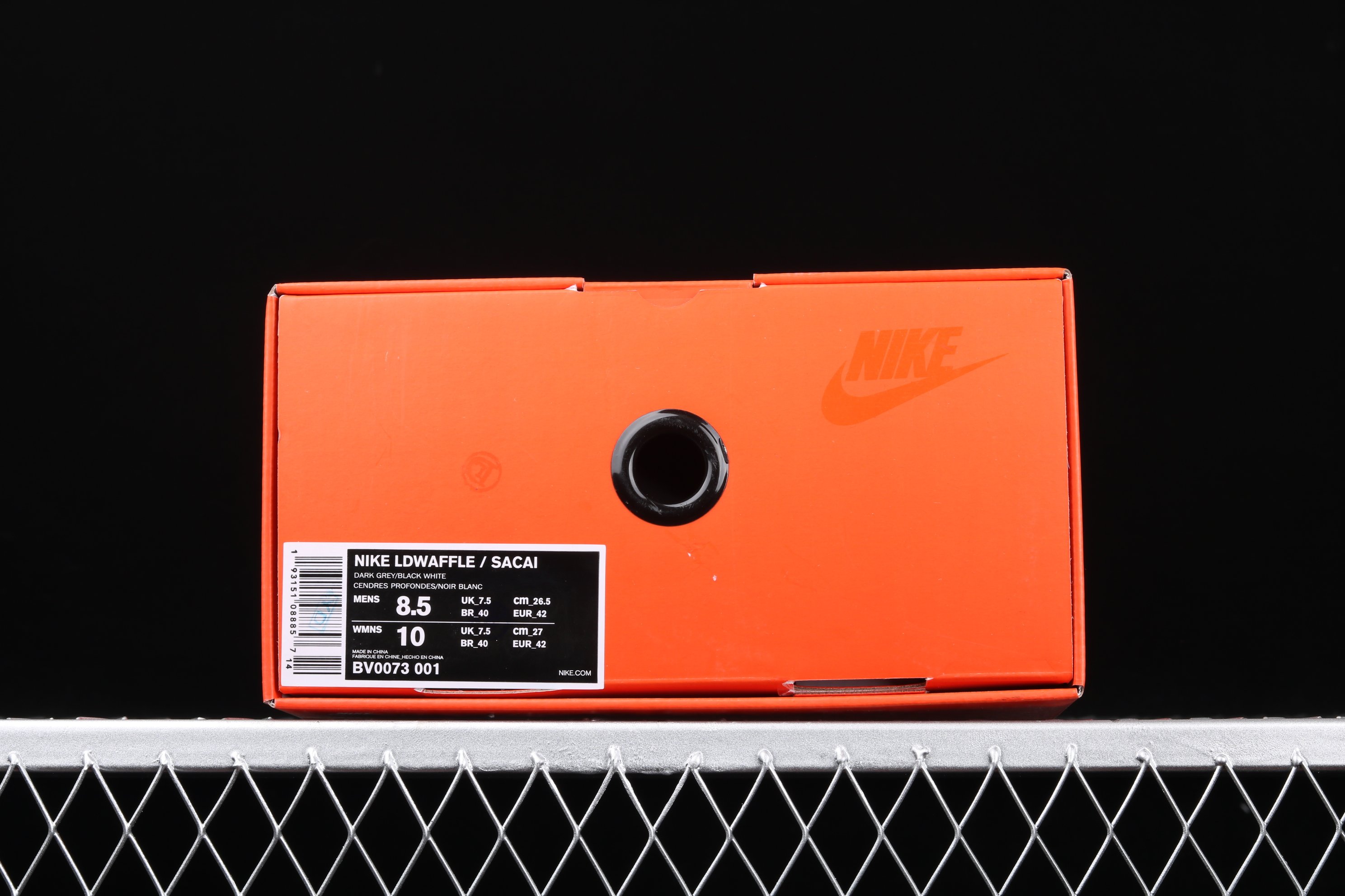 Sacai x Nike LD Waffle Black