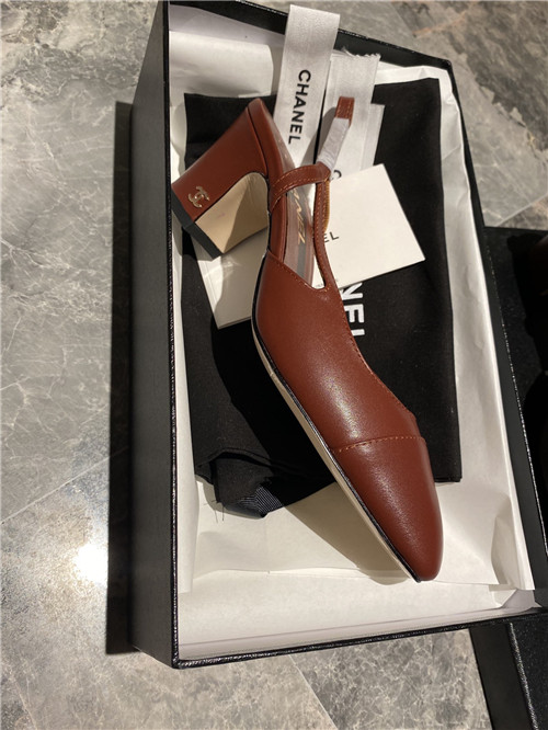 Ch**el Slingback Dupe heels sandals