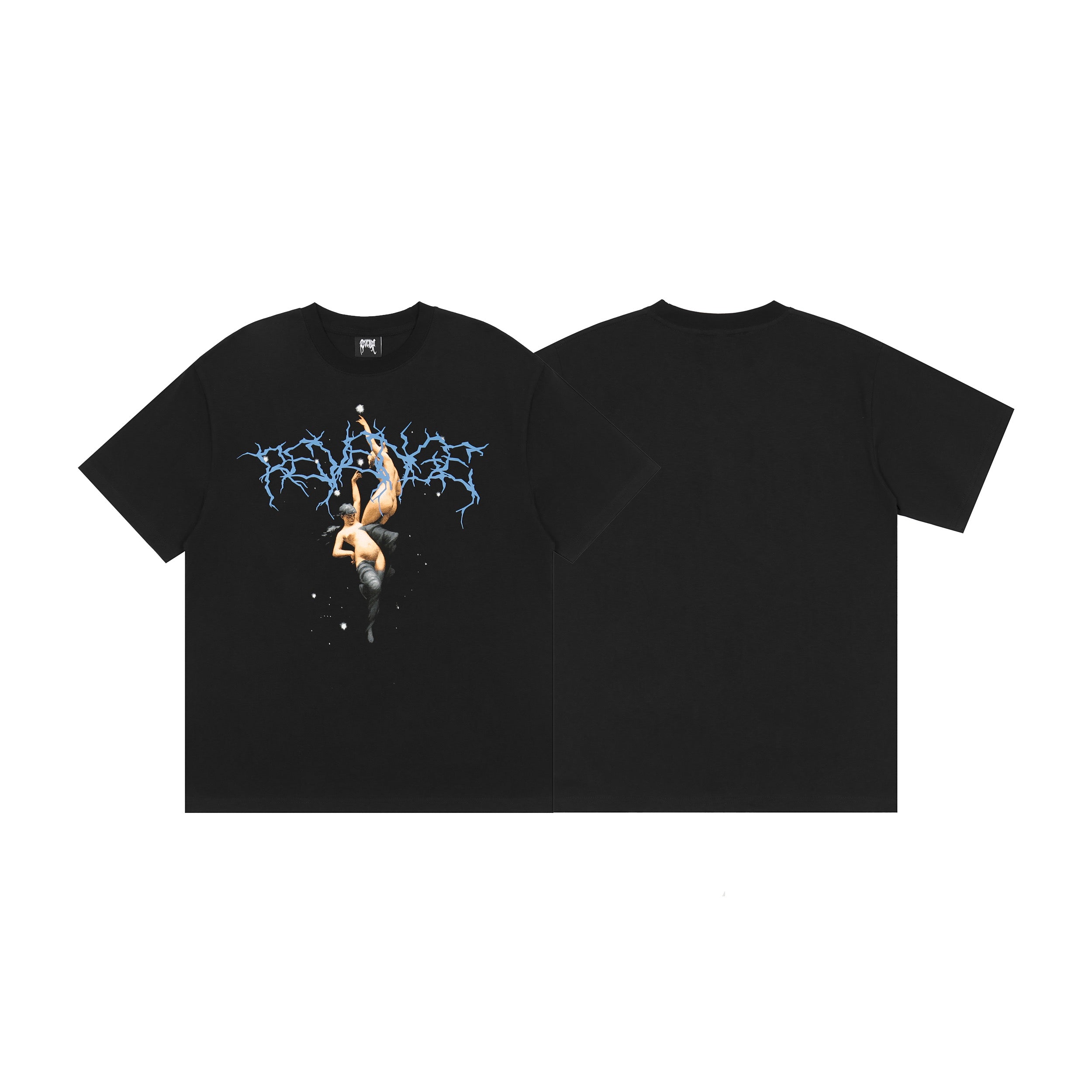 Revenge Black Angels Lightning Tee