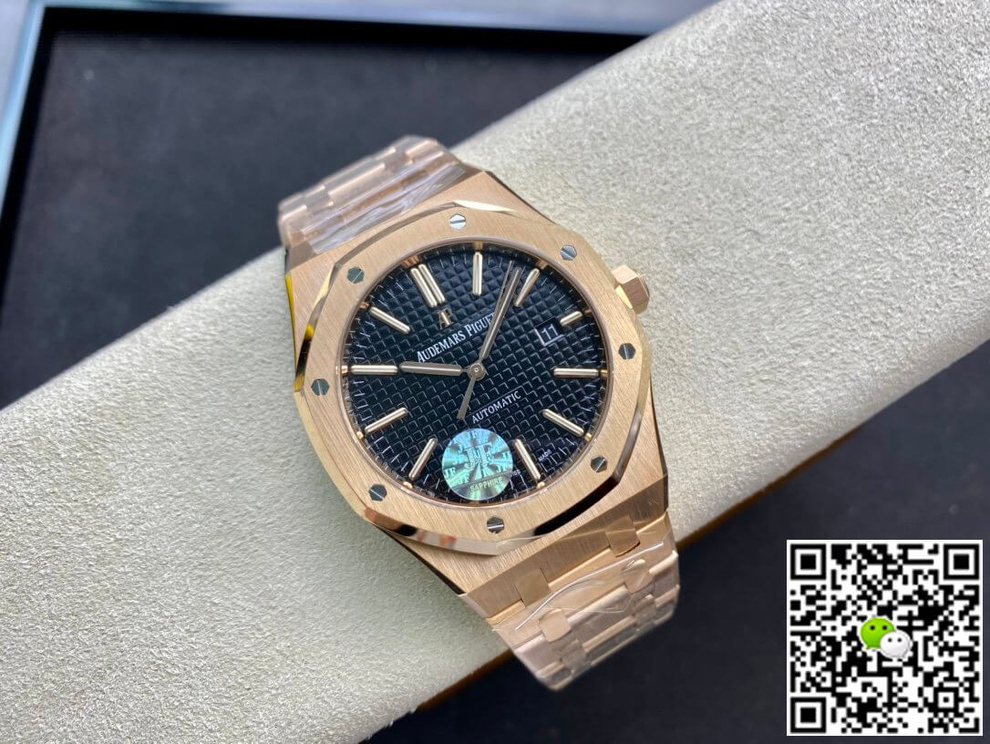 Audemars P1g*et Replica 15400OR.OO.1220OR.01 JF Factory Mechanical Watches 1:1 Best Edition Swiss ETA3120 Rosegold
