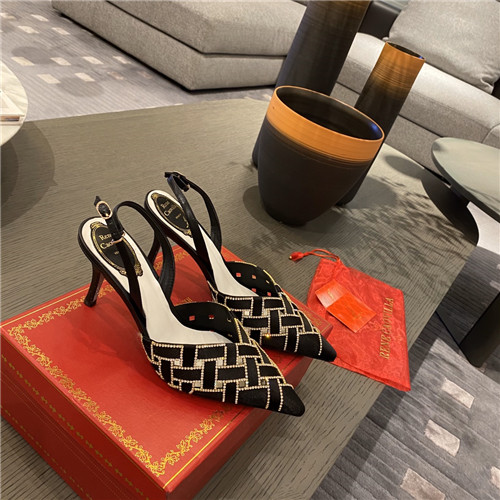 rene caovilla heel sandals