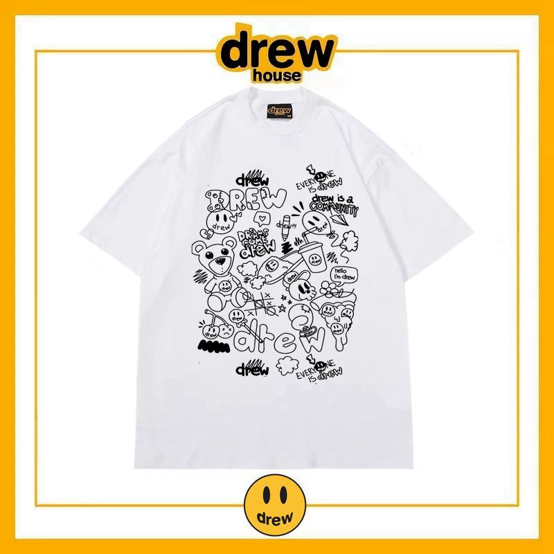 Drew House T-shirt graffiti