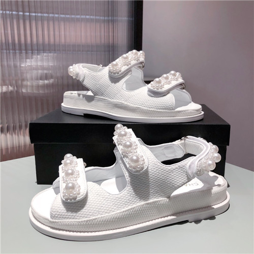 Ch**el flat beach shoes sandals