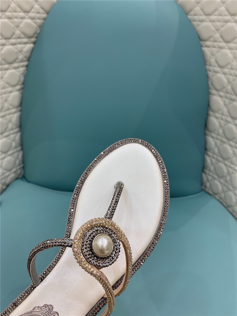 René Caovilla slippers sandals