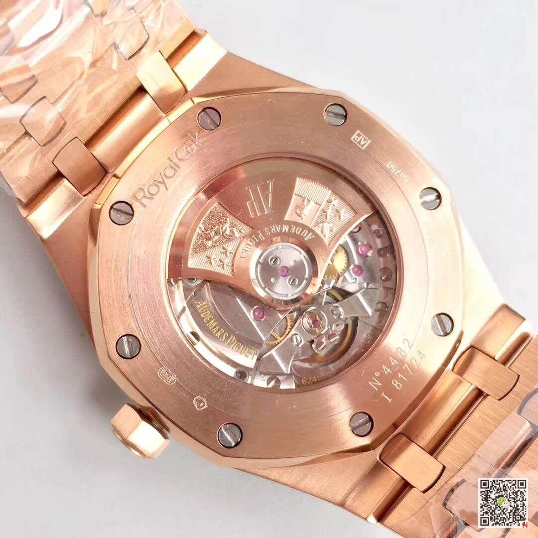 Replica Audemars P1g*et Royal Oak 1:1 Best Edition Swiss ETA3120 Full D1am0nd Stainless Steel Bracelet