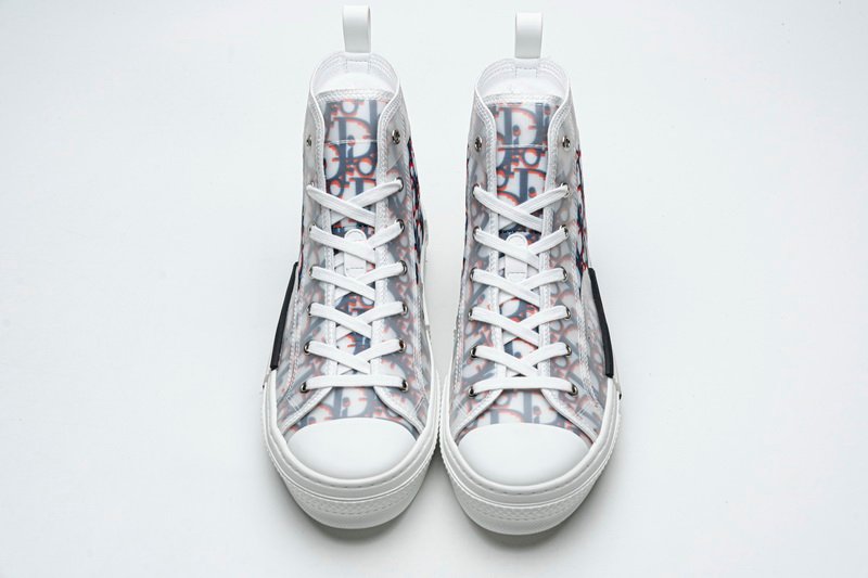 Converse Dupes D10r B23 High-Top Sneaker Red and Blue