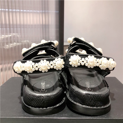 Ch**el flat beach shoes sandals