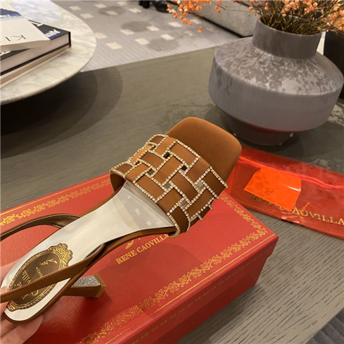 rene caovilla heel sandals