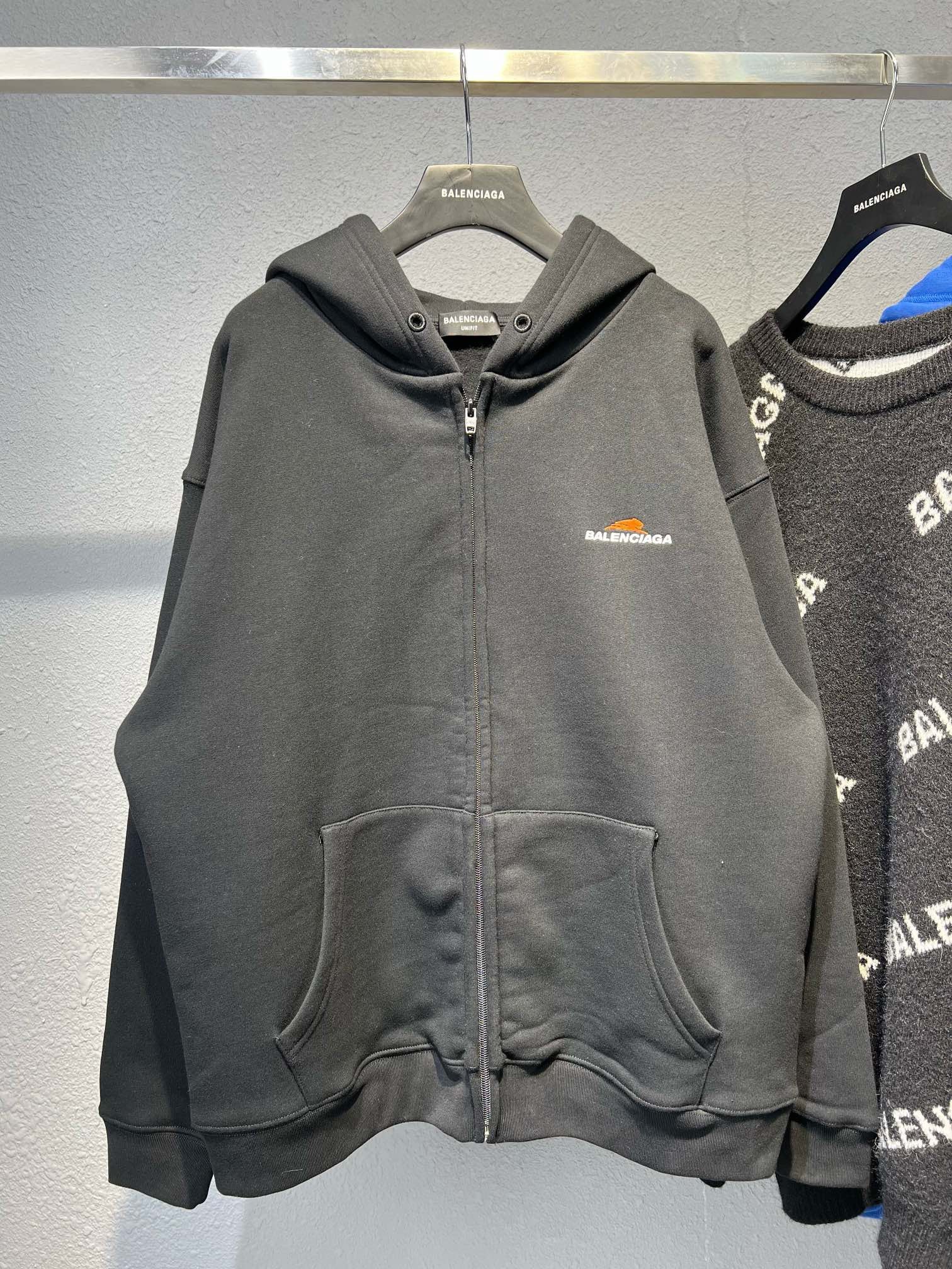 Ba1en*iaga Hoodie Replica Zip Up