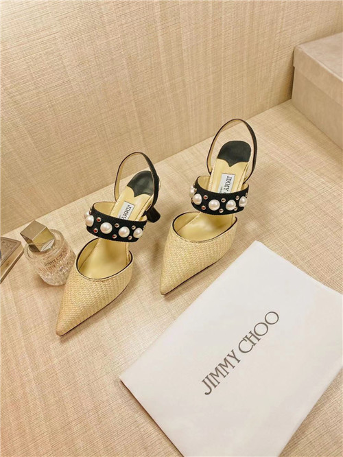 J1m*y Ch00 Pearl Heels Dupe  pearl rivet high heel sandals