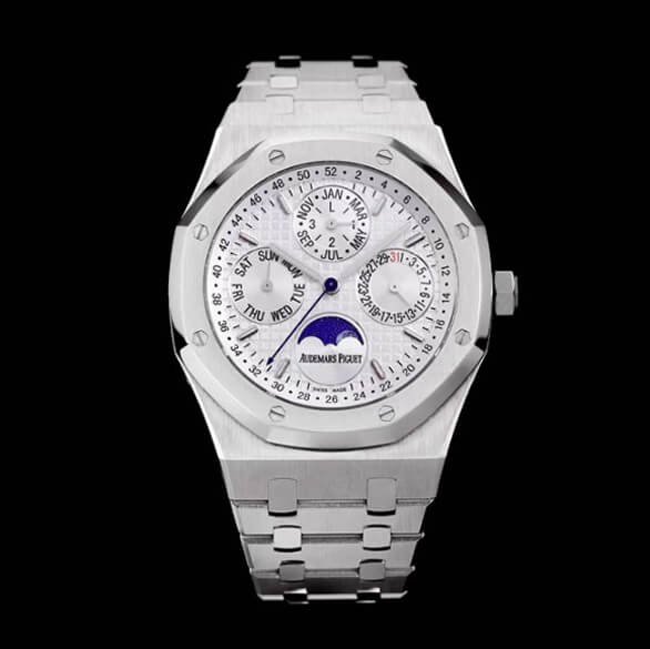 Replica Audemars P1g*et Royal Oak 26574ST.OO.1220ST.001 1:1 Best Edition APS Factory White Dial