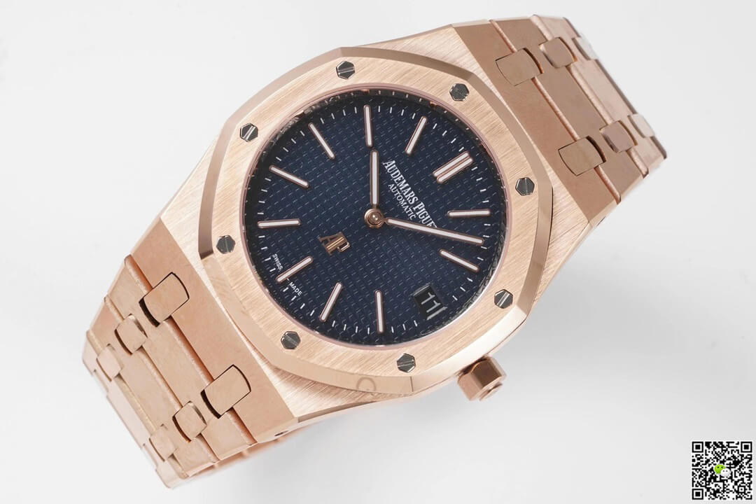 Replica Audemars P1g*et Royal Oak 15202OR.OO.1240OR.01 1:1 Best Edition KZ Factory Rose Gold