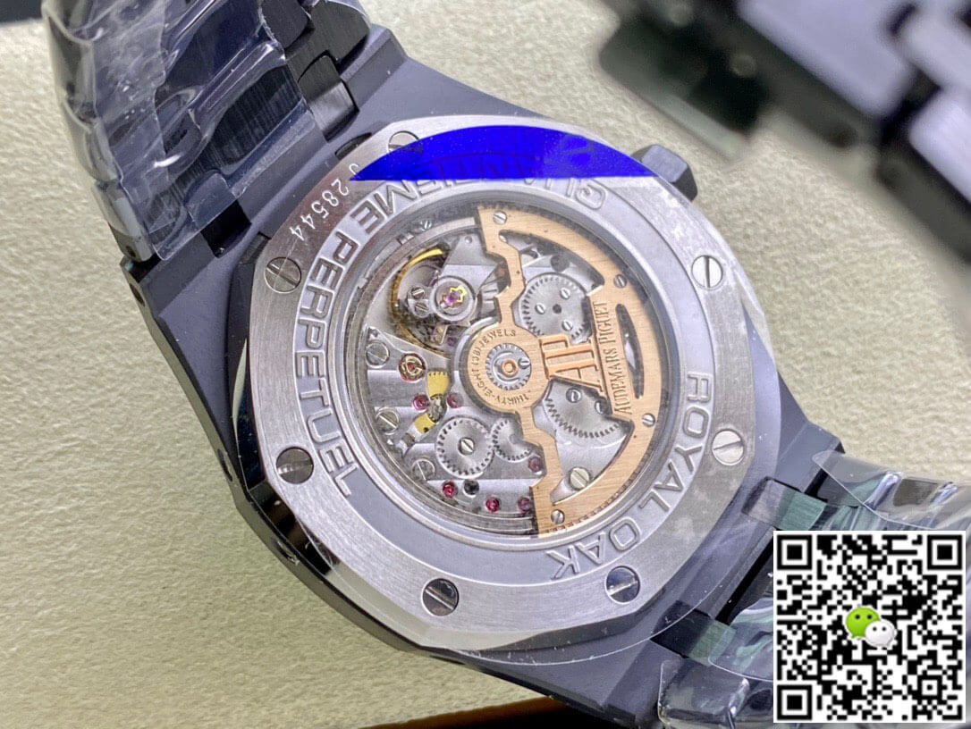 Replica Audemars P1g*et Royal Oak 26579CE.OO.1225CE.01 1:1 Best Edition APS Factory Black Dial
