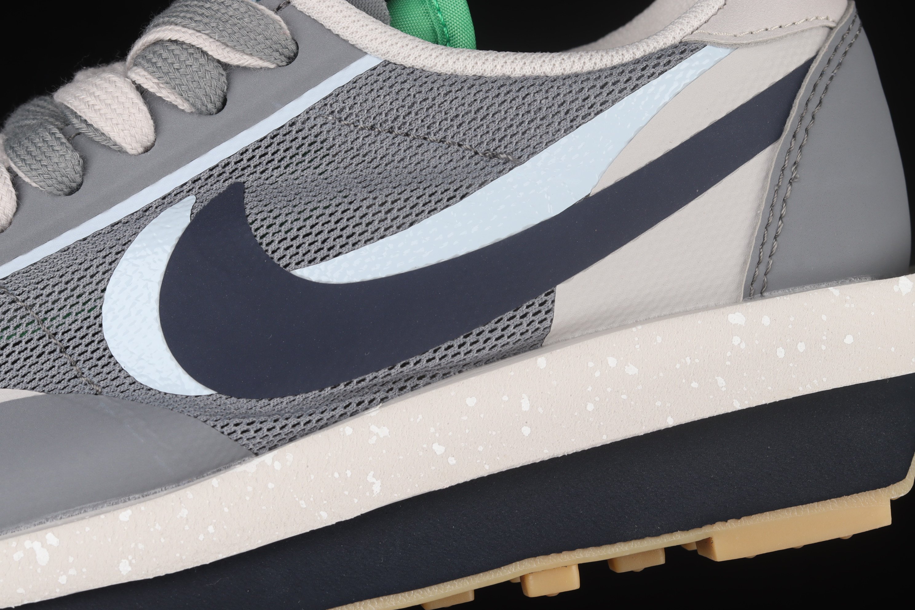 Nike LD Waffle, Sacai CLOT Kiss of Death 2 Cool Grey