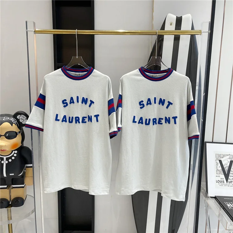 2022ss Sa1nt Lau*nt T Shirt
