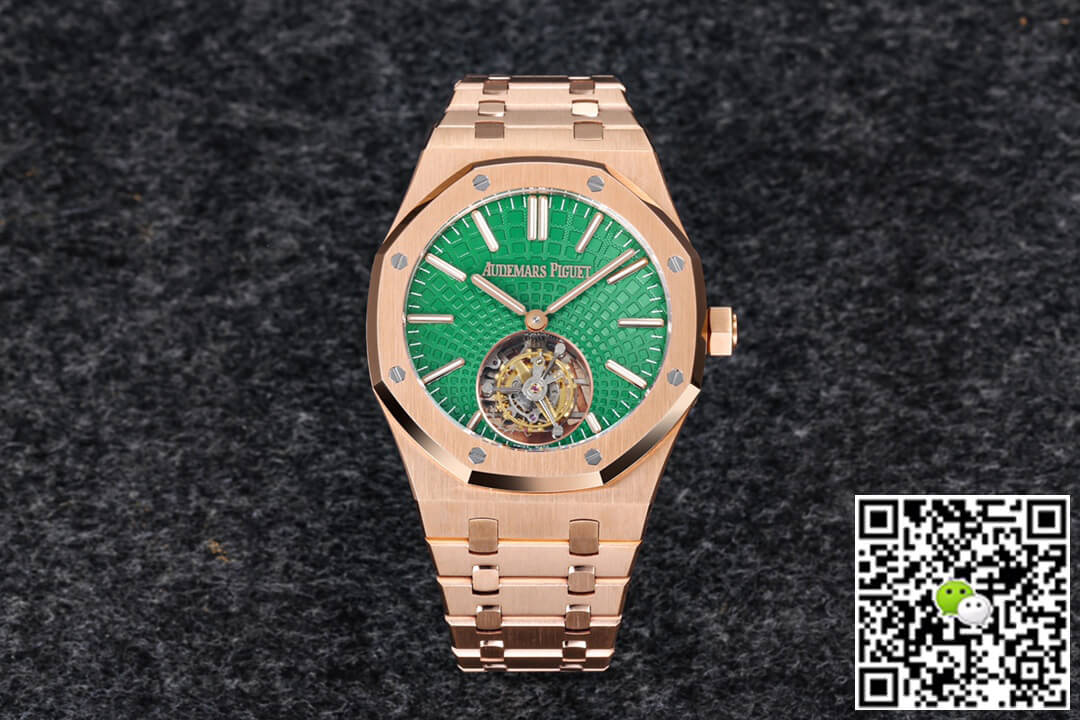 Replica Audemars P1g*et Royal Oak Tourbillon 26533OR.OO.1220OR.01 1:1 Best Edition R8 Factory Green Dial