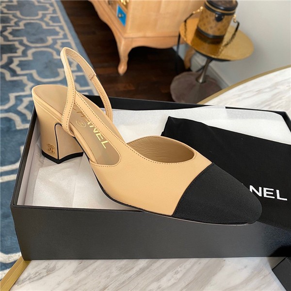 Ch**el Slingback Dupe sandals