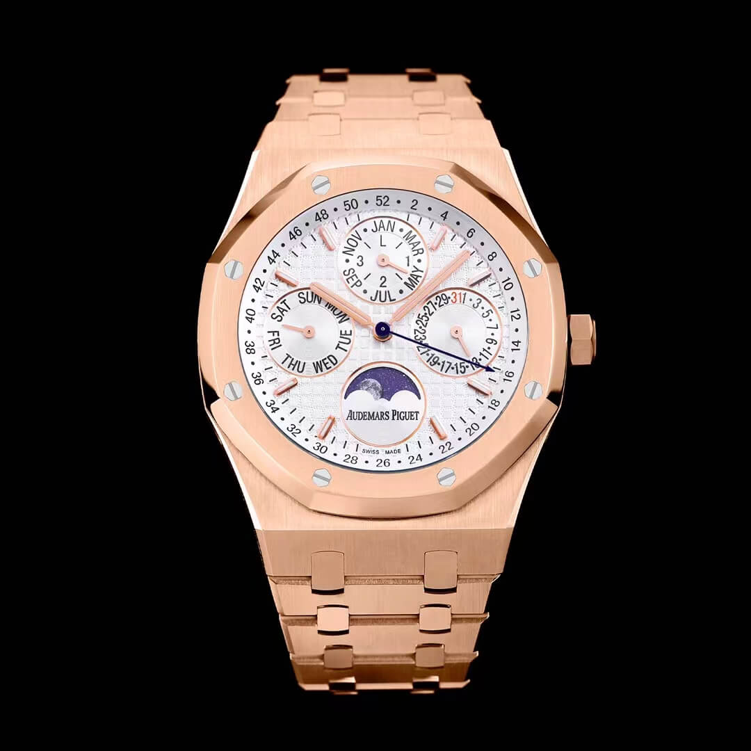 Replica Audemars P1g*et Royal Oak 26574OR.OO.1220OR.01 1:1 Best Edition APS Factory White Dial