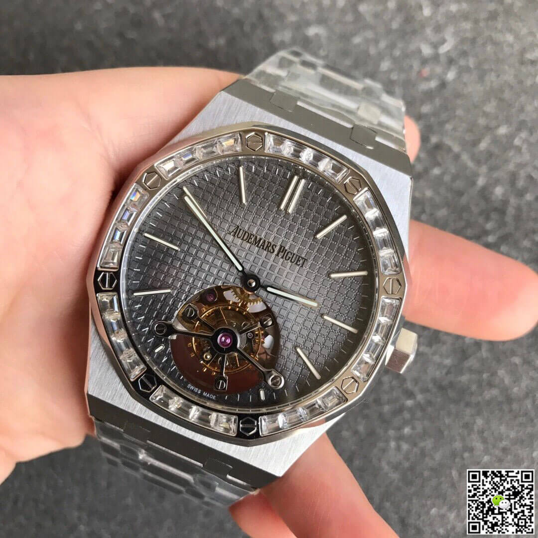 Replica Audemars P1g*et Royal Oak Tourbillon 26516PT.ZZ.1220PT.01 1:1 Best Edition R8 Factory D1am0nd