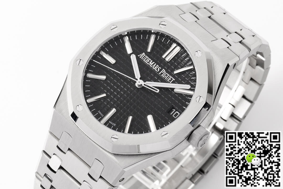 Replica Audemars P1g*et Royal Oak 15510ST.OO.1320ST.02 1:1 Best Edition ZF Factory Black Dial