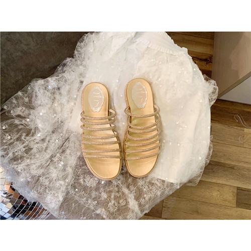 rene caovilla rome slippers sandals