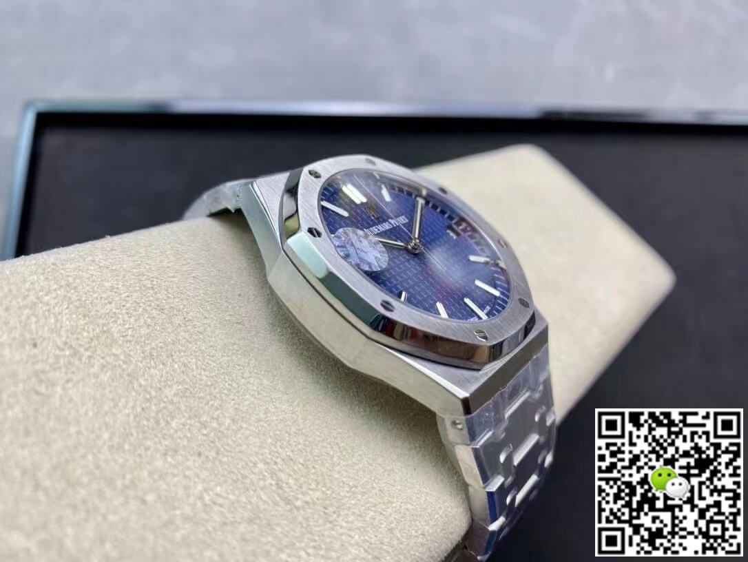 Replica Audemars P1g*et Royal Oak 15500ST.OO.1220ST.01 1:1 Best Edition ZF Factory V2 Version Blue Dial