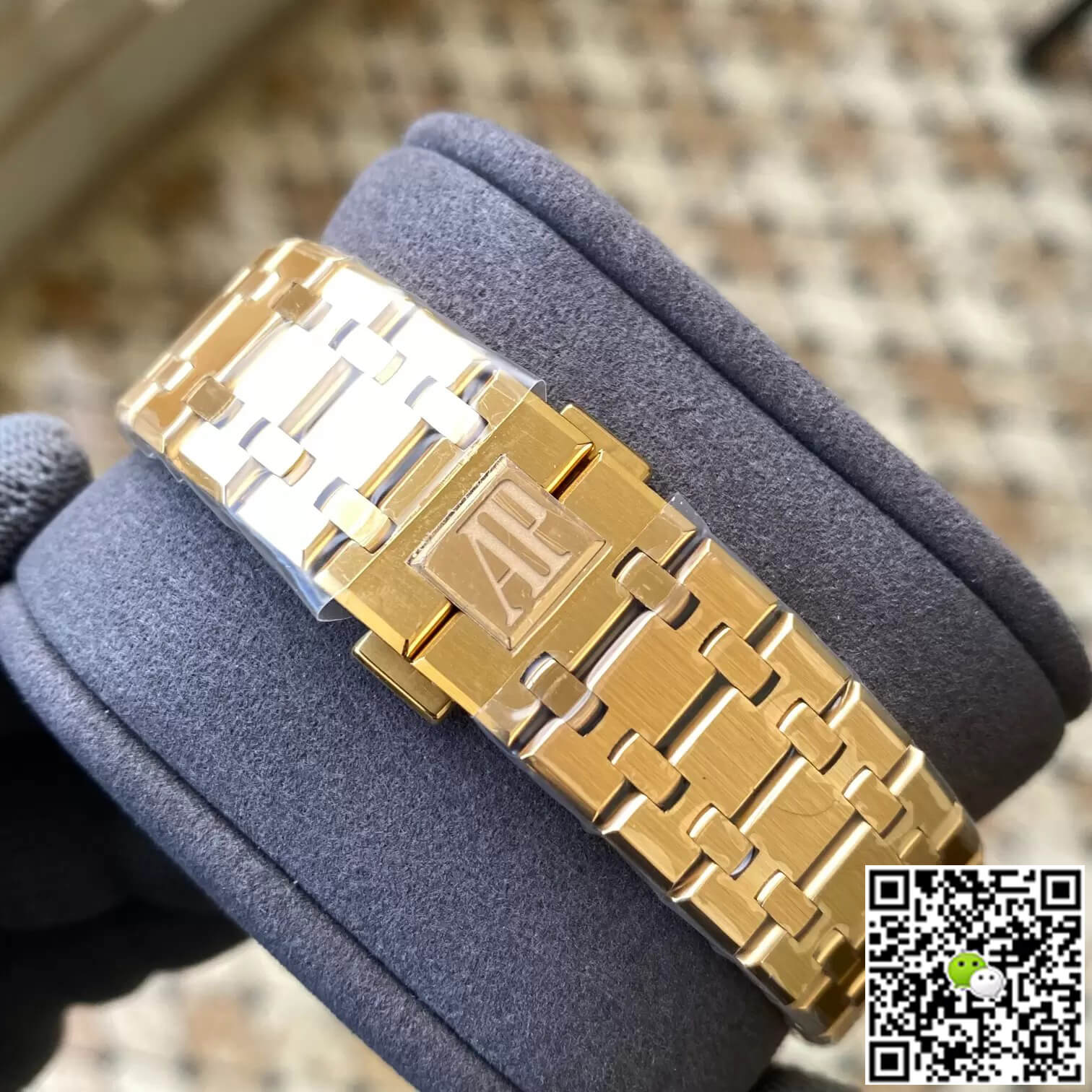 Replica Audemars P1g*et Royal Oak 26607BA.OO.1220BA.01 1:1 Best Edition APS Factory Yellow Gold