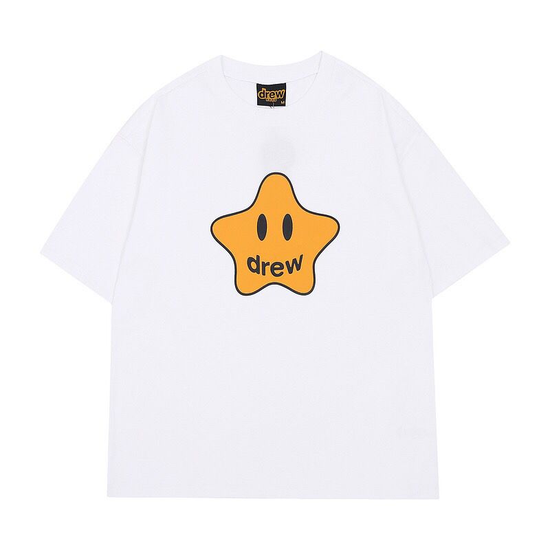 Drew Brand Bieber Star Cotton T-Shirt