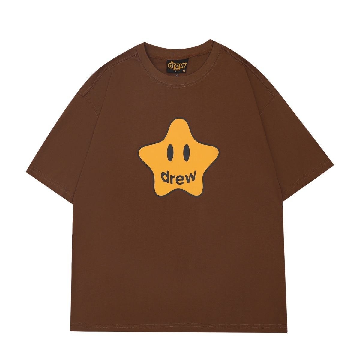Drew Brand Bieber Star Cotton T-Shirt