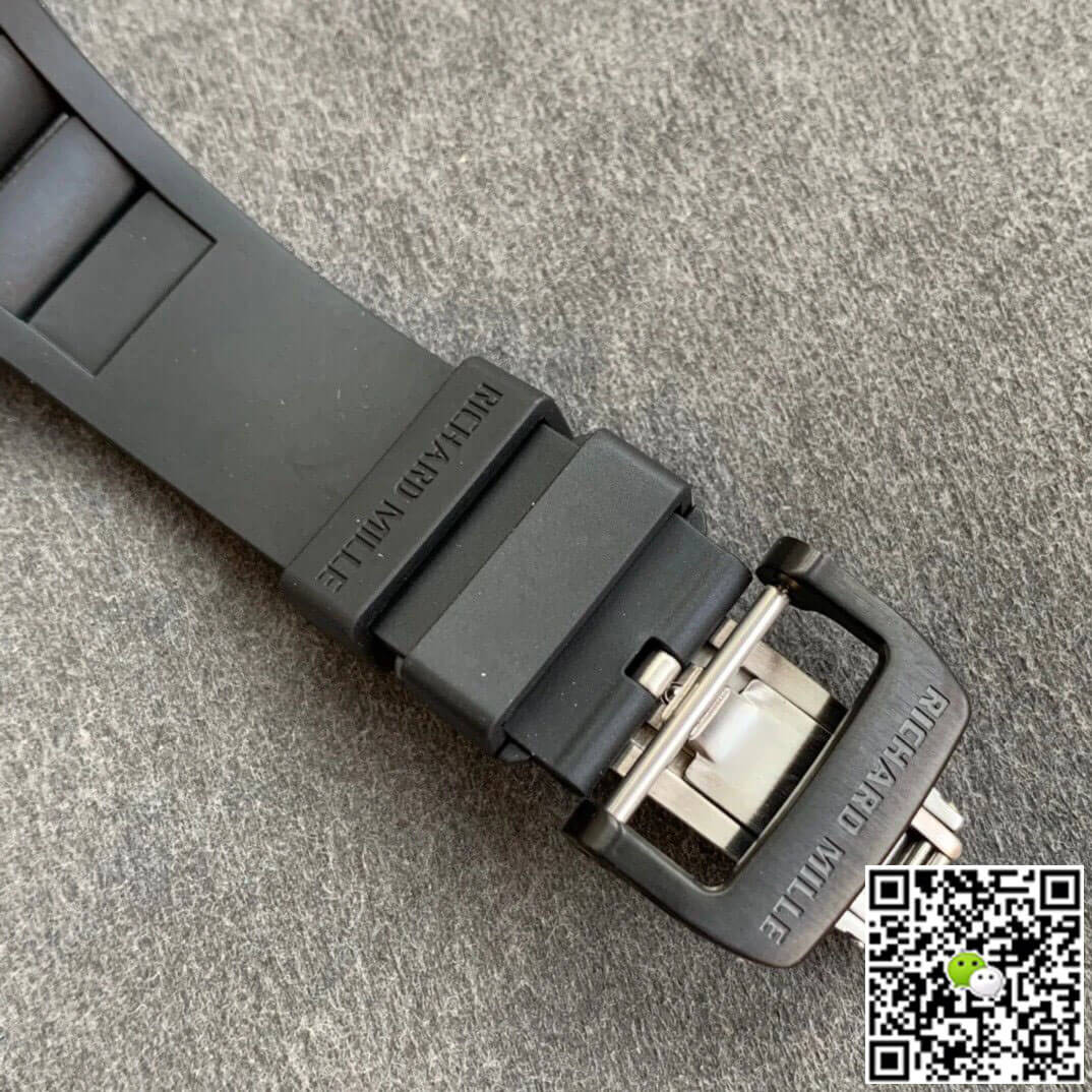 Replica Richard Mille RM055 1:1 Best Edition KV Factory V2 Ceramic Black Strap