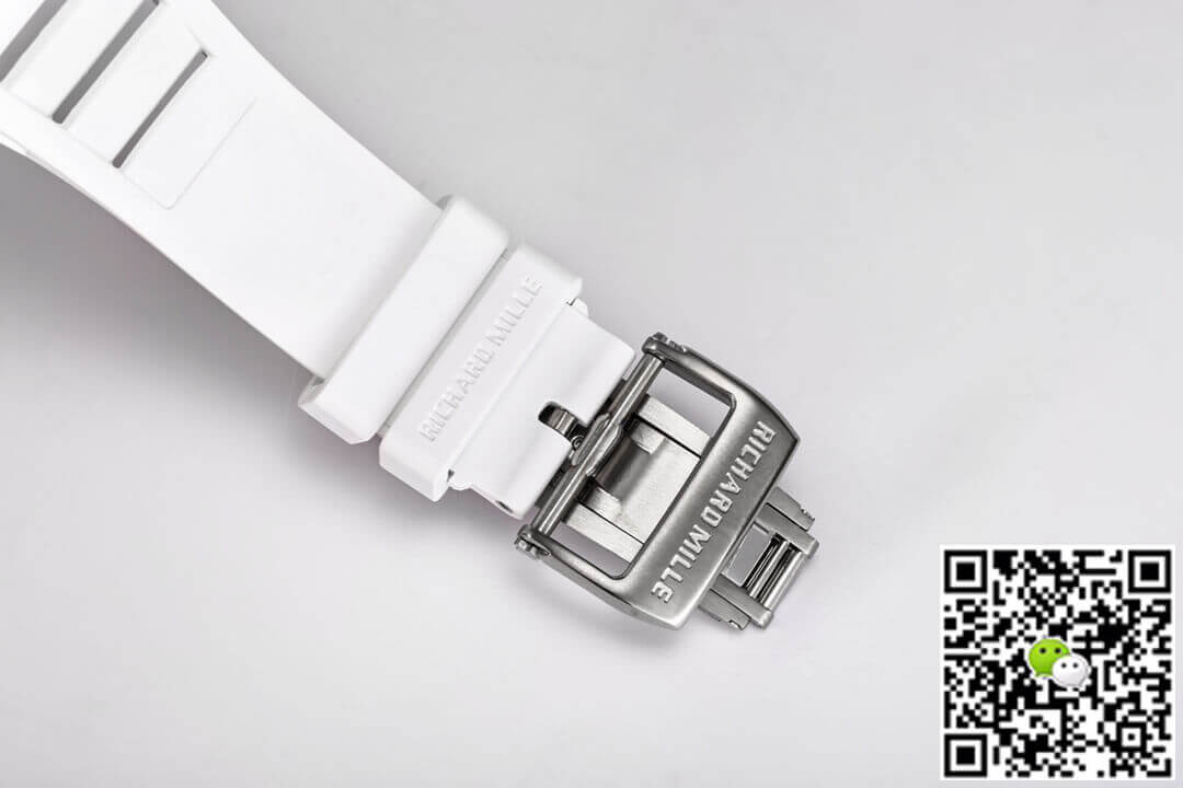 Replica Richard Mille RM-055 1:1 Best Edition BBR Factory White Ceramic Case