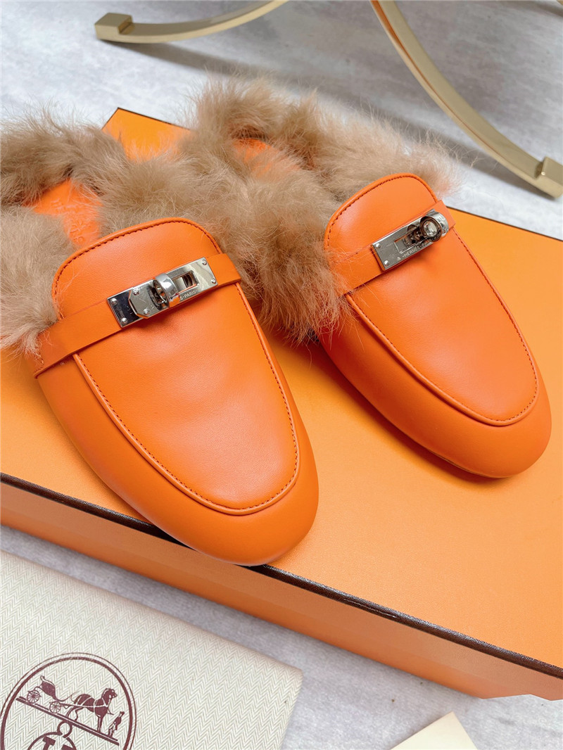 H**me5 classic wool slippers