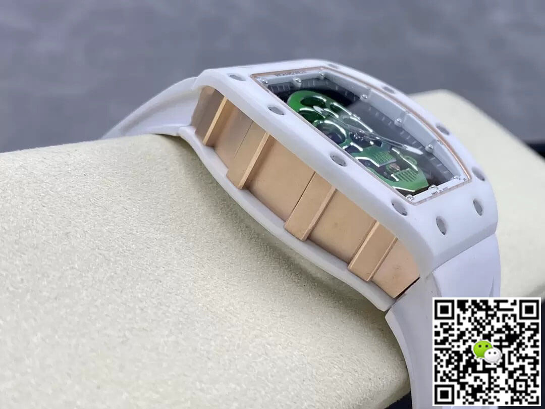 Richard Mille Replica RM52-01 1:1 Best Edition YS Factory Green Skull Tourbillon Dial