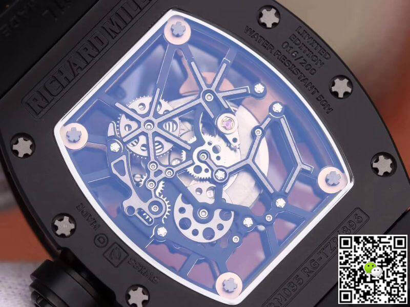 Replica Richard Mille RM035 KV Factory 1:1 Best Edition Swiss ETA8215