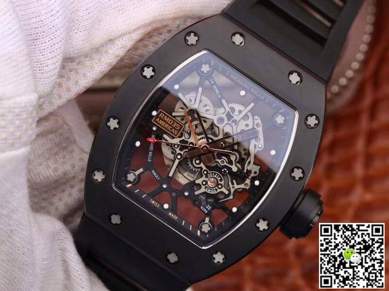 Replica Richard Mille RM035 KV Factory 1:1 Best Edition Swiss ETA8215