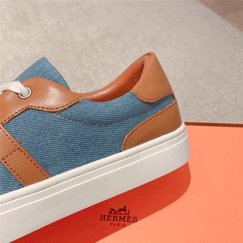 H**me5 British retro design white shoes