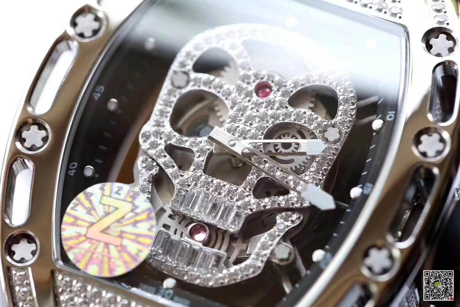 Replica Richard Mille RM052 Z Factory 1:1 Best Edition Swiss ETA6T51 black strap