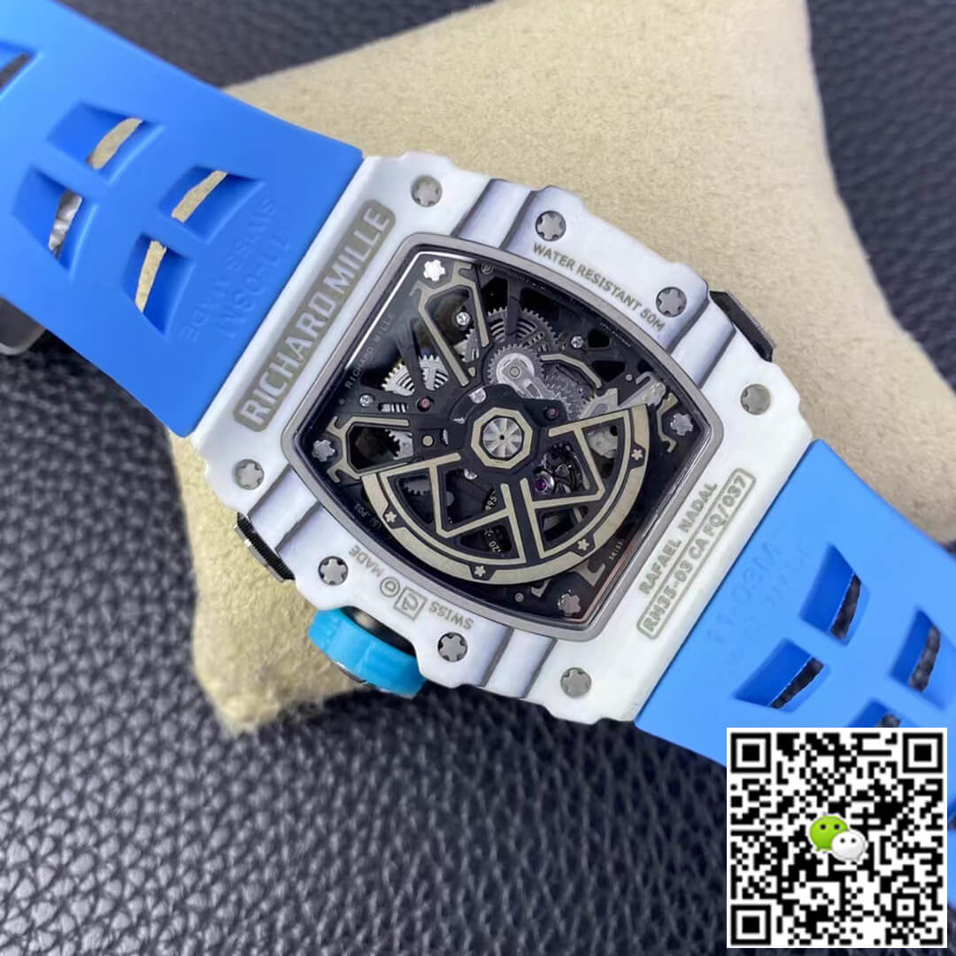 Richard Mille Replica RM35-03 1:1 Best Edition RM Factory White NTPT Carbon Fiber