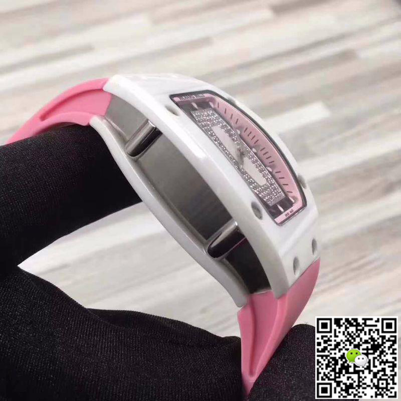 Replica Richard Mille RM07 1:1 Best Edition Swiss ETA6T51 Red Dial with D1am0nds