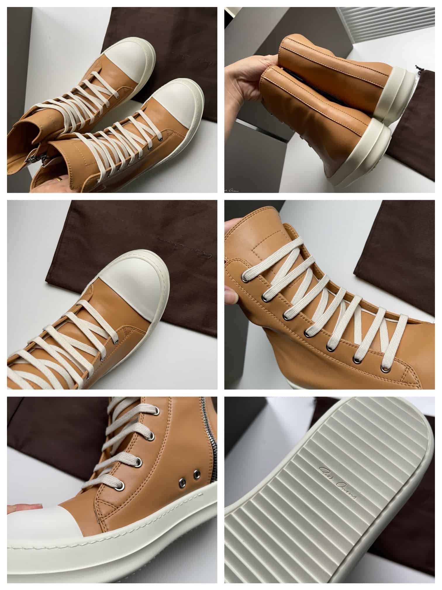 Rick Owen Dupes High-top Sneakers   RS008