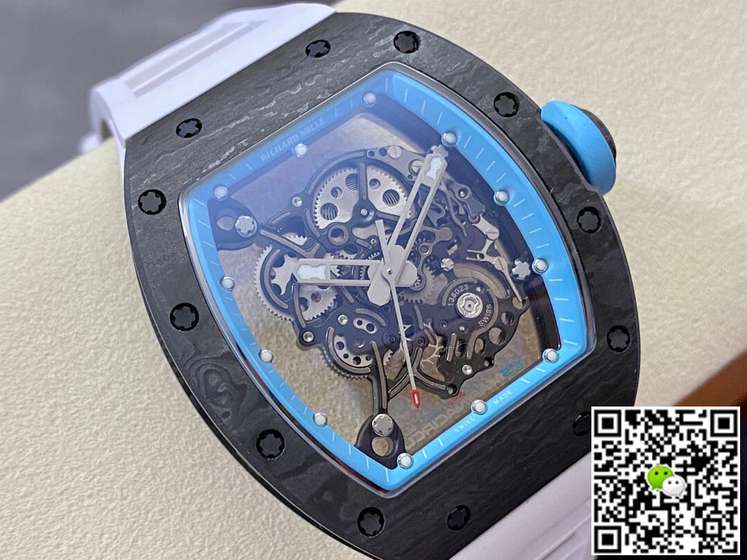 Replica Richard Mille RM-055 1:1 Best Edition BBR Factory Carbon Fiber